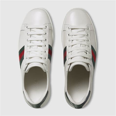 Gucci ace leather sneakers